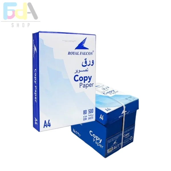 ورق طباعة وتصوير ماركة رويال فالكون Royal Falcon A4 Copy and Printing Paper